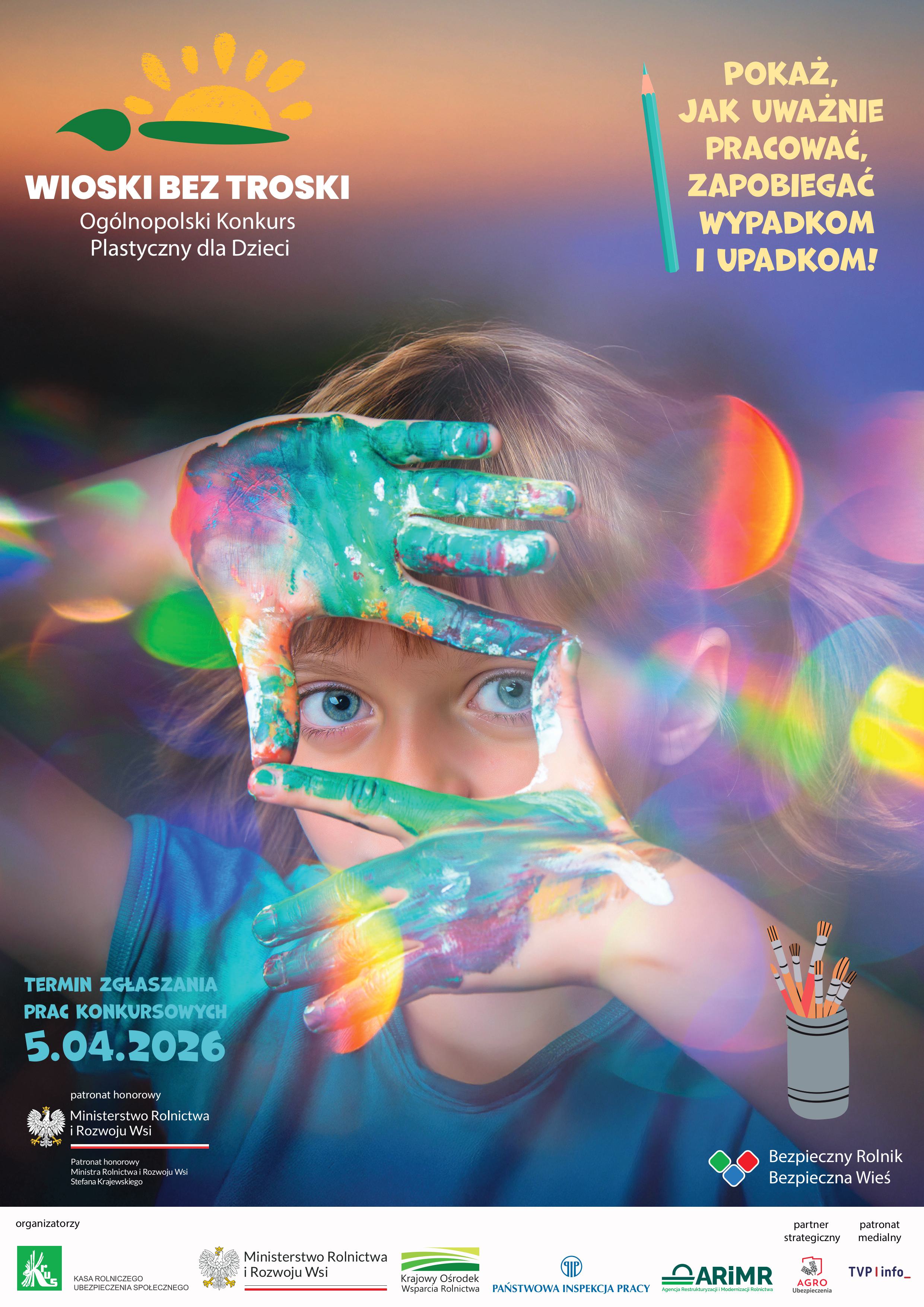 „Wioski bez troski"
Zapraszamy do udziału w XVI Ogólnopolskim Konkursie Plastycznym „Wioski bez tr…