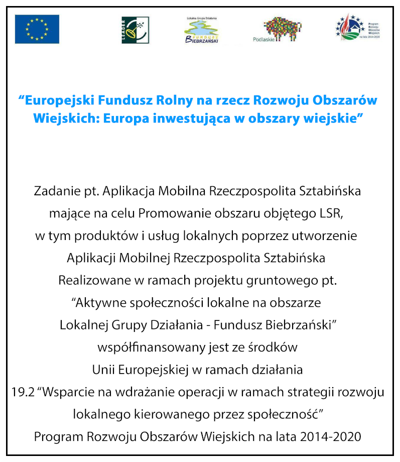 Aplikacja Rzeczpospolita Sztabińska
