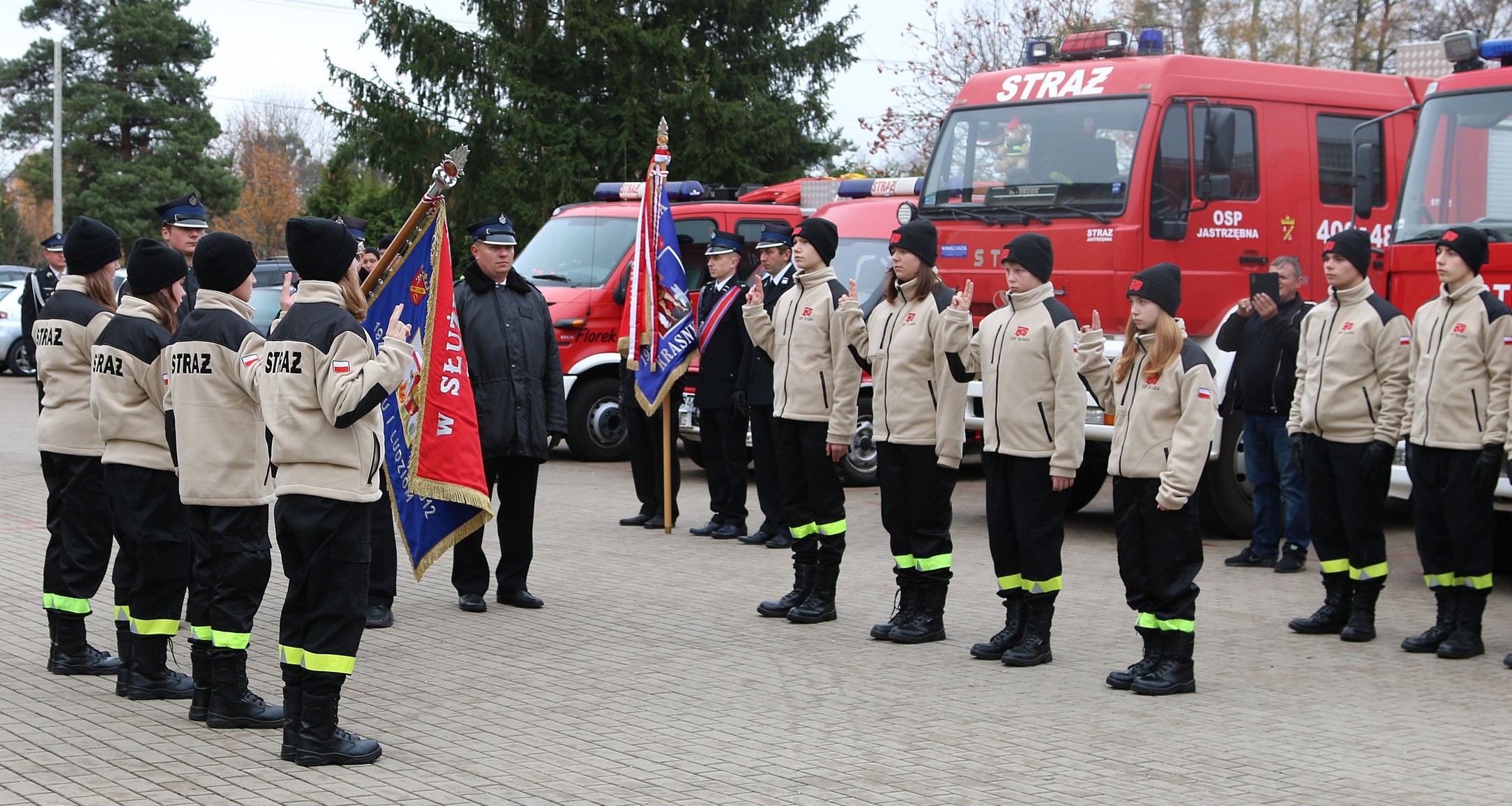 Wręczenie pierwszego proporca Młodzieżowej Drużynie Pożarniczej OSP Sztabin
W sobotę, 9 listopada…