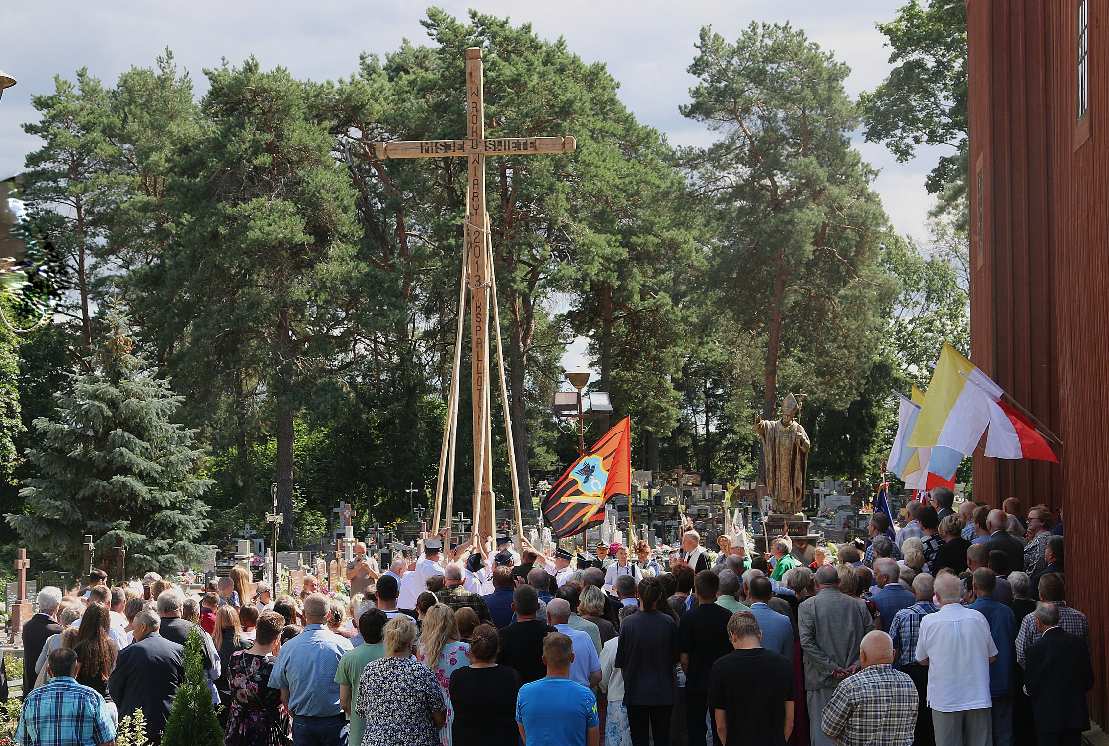 270 lat istnienia świątyni w Jaminach
W niedzielę 17 sierpnia 2025 r. parafia Jaminy obchodziła ur…