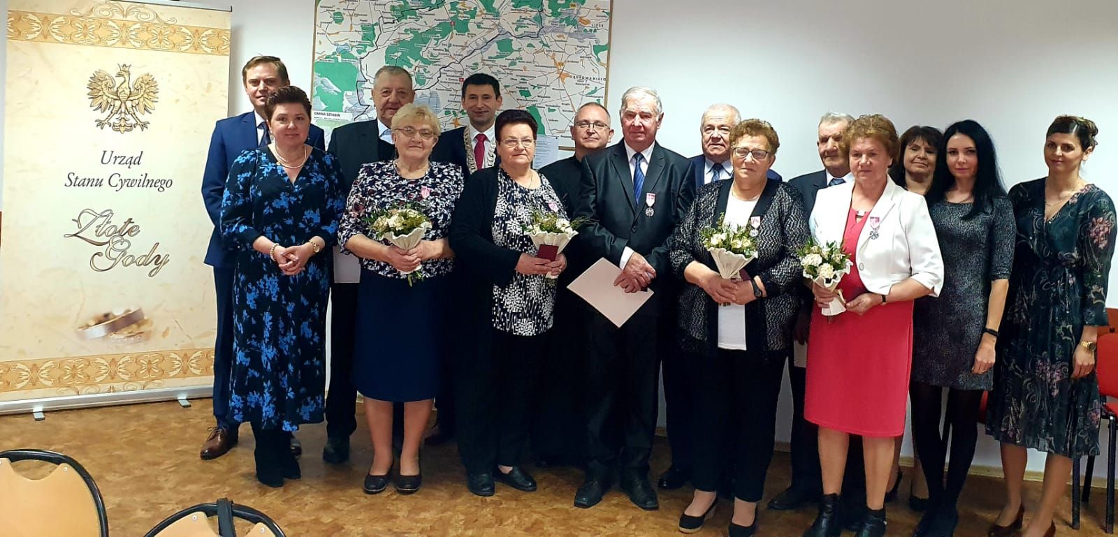 20 października 2021 r. w Urzędzie Gminy Sztabin odbyła się uroczystość uhonorowania mieszkańców ...