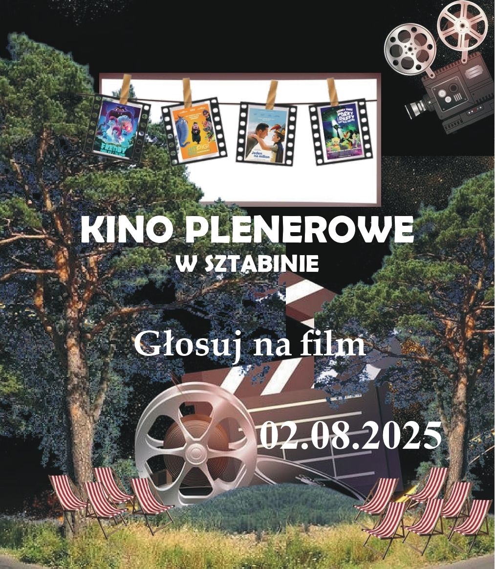 Seans Kina Plenerowego w Sztabinie!
Drodzy Mieszkańcy!
Z radością ogłaszamy, że organizujemy sean…