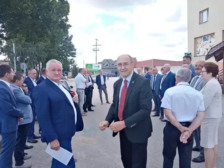 10 sierpnia 2022 roku w miejscowości Sztabin spotkali się Samorządowcy w sprawie budowy bezpieczn...
